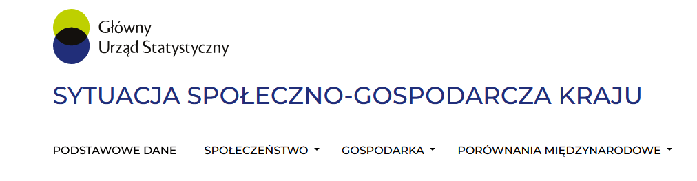 Okładka ozdobna dotycząca analizy pod nazwą: Sytuacja społeczno-gospodarcza kraju w styczniu 2025 r.